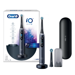 Oral-b braun io series 9 black onyx с 2 насадками Электрическая зубная щетка iom9.2q2.2ad