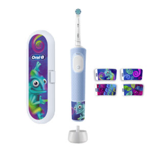 Oral-b braun vitality pro kids Хамелеон / chameleon Детская электрическая зубная щетка d103.413.2kx