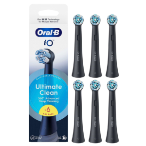 Oral-b braun io series ultimate clean black 6 шт. Насадки для электрических зубных щеток