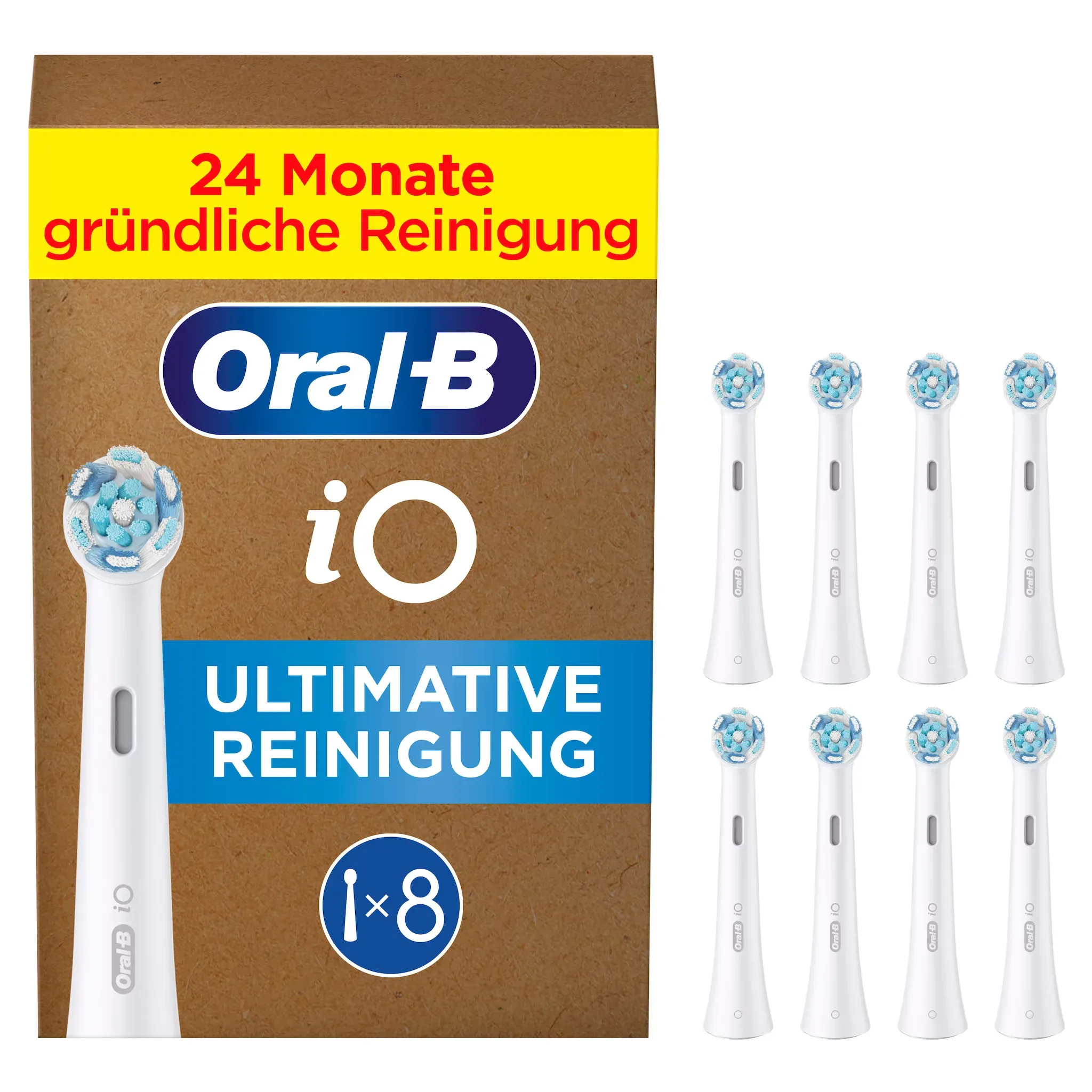 Oral-b braun io series ultimate clean 8 шт. Насадки для электрических зубных щеток Oral-b braun io series ultimate clean 8 шт. Насадки для электрических зубных щеток